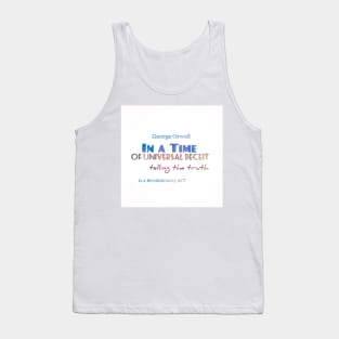 Real patriots spread truth Tank Top